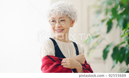 高級女性的肖像 92555689