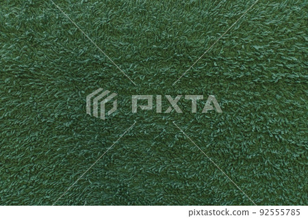 Green fur wool abstract pattern nature skin soft warm fluffy background texture surface 92555785