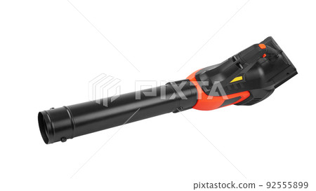 Orange blower isolated Orange blower isolated 92555899