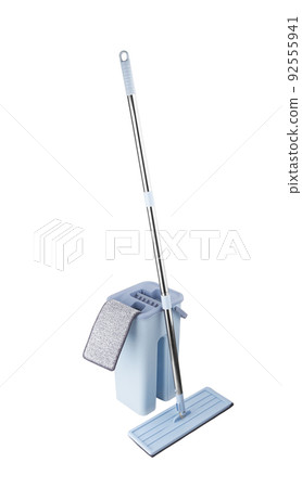 Blue plastic mop Blue plastic mop 92555941