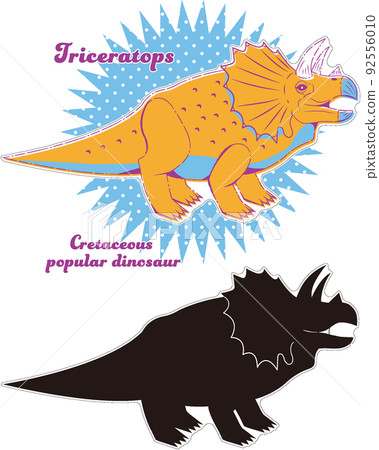 Triceratops Cretaceous dinosaur Triceratops Cretaceous dinosaur 92556010