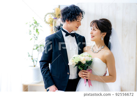 新娘圖像新娘和新郎 92556672