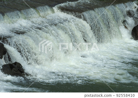 災害圖像（河水氾濫） 92558410