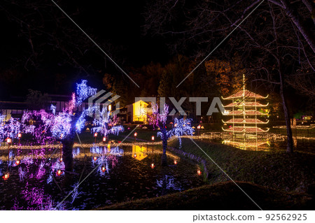國家比基塔山公園的照明 92562925
