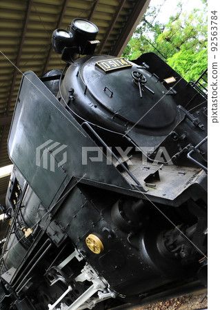 D51-14 type steam locomotive preserved in Nagareyama City General Sports Park, Chiba Prefecture 92563784