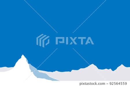 Matterhorn silhouette Matterhorn silhouette 92564559