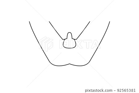 Men's Hair Removal, I Line, Nude 92565381