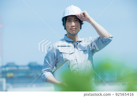 建築業形象 92565416