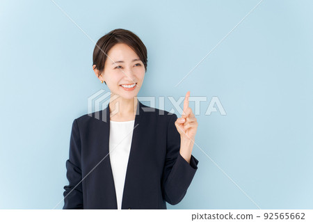 Portrait of a working woman Portrait of a working woman 92565662