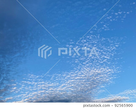 Blue sky background of sky and clouds Blue sky background of sky and clouds 92565900