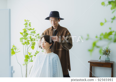 美髮沙龍圖像 美髮沙龍圖像 92565991