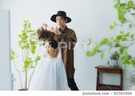 美髮沙龍圖像 美髮沙龍圖像 92565999