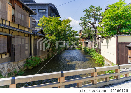 View from Gion Shinbashi, Kyoto 92566176