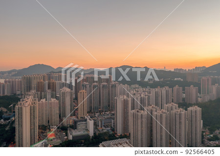 the Twilight of TKO district at Hong Kong 1 May 2022 the Twilight of TKO district at Hong Kong 1 May 2022 92566405