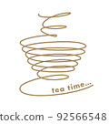 Black tea logo 92566548