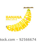 Banana shake logo 92566674