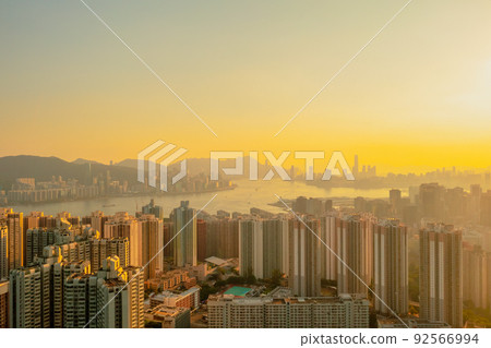 the view of Hong Kong and Kowloon from black hill 6 May 2022 the view of Hong Kong and Kowloon from black hill 6 May 2022 92566994