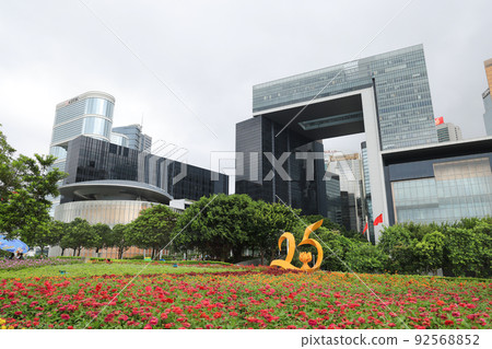 the Blossoms Around Town at the Tamar Park, hk 3 July 2022 92568852