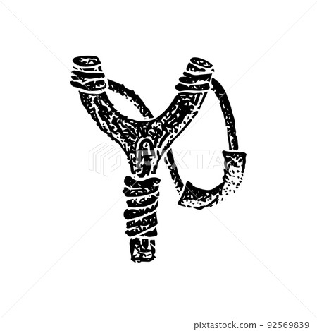 Slingshot Wooden Dotwork Slingshot Wooden Dotwork 92569839