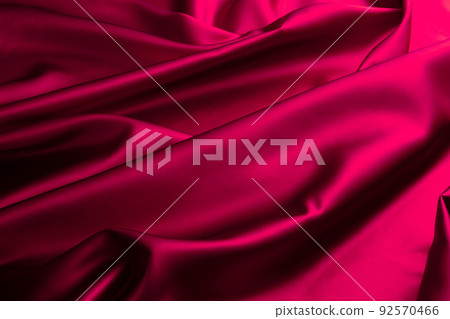 Dark pink drape 92570466