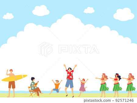 People who enjoy tropical beaches People who enjoy tropical beaches 92571246