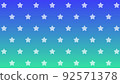 16: 9 Gradation background material Star night sky 92571378