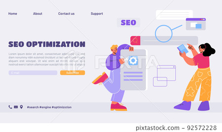 SEO optimization landing page, internet marketing SEO optimization landing page, internet marketing 92572228