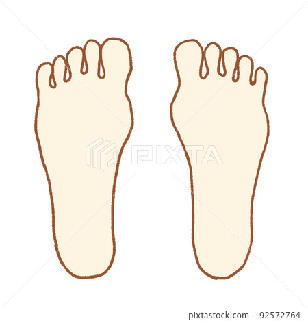 簡單的腳型 92572764