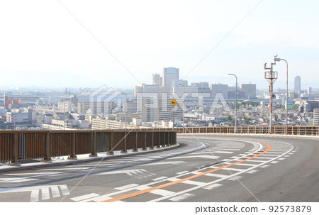 Namihaya Ohashi Chishimabashi Taisho Ward Osaka City Scenery Warehouse Material Storage Showayama Truss Architecture Osaka Bay Scenery 92573879