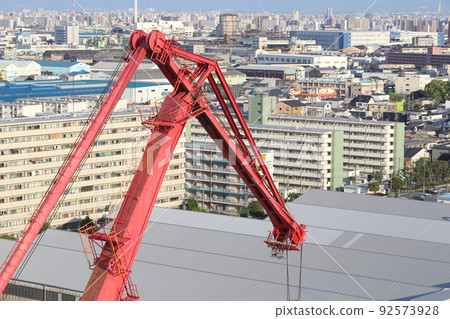 Namihaya Ohashi Chishimabashi Taisho Ward Osaka City Scenery Warehouse Material Storage Showayama Truss Architecture Osaka Bay Scenery Namihaya Ohashi Chishimabashi Taisho Ward Osaka City Scenery Warehouse Material Storage Showayama Truss Architecture Osaka Bay Scenery 92573928