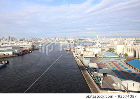 波早大橋 千島橋 大正區 大阪市 風景倉庫 物資倉庫 昭和山 桁架建築 大阪灣風景 波早大橋 千島橋 大正區 大阪市 風景倉庫 物資倉庫 昭和山 桁架建築 大阪灣風景 92574087