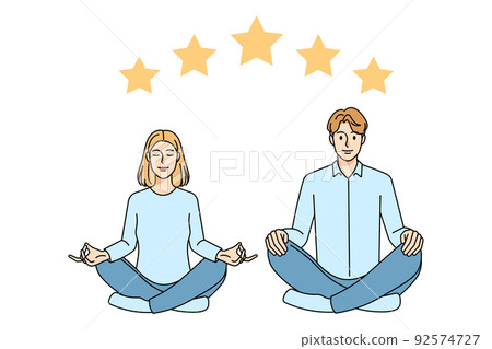 People give five stars rating  92574727