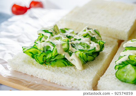 Sandwich making Sandwich making 92574859