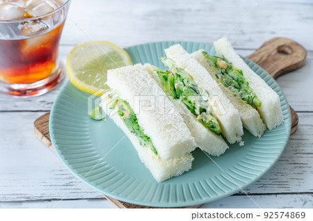 Cucumber sandwich Cucumber sandwich 92574869