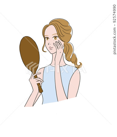 照鏡子的女人 照鏡子的女人 92574990