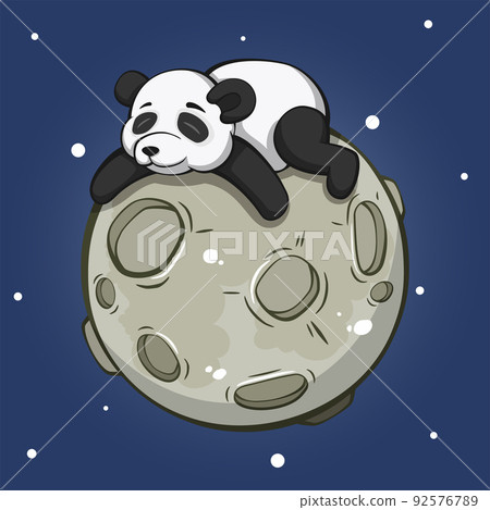 Kawaii Panda Moon Stock Illustrations – 78 Kawaii Panda Moon Stock  Illustrations, Vectors & Clipart - Dreamstime