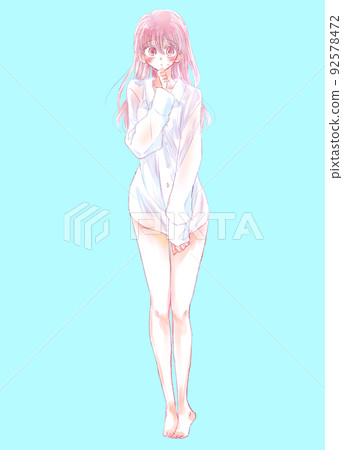 穿襯衫的女人 92578472