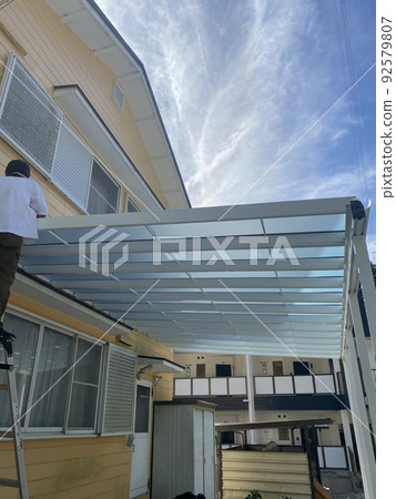 Terrace construction 92579807