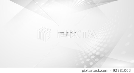 Modern Abstract White Background Design Vector Illustration 92581003