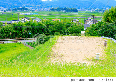 Summer Okiide Kofun, Kama City, Fukuoka Prefecture Summer Okiide Kofun, Kama City, Fukuoka Prefecture 92581333