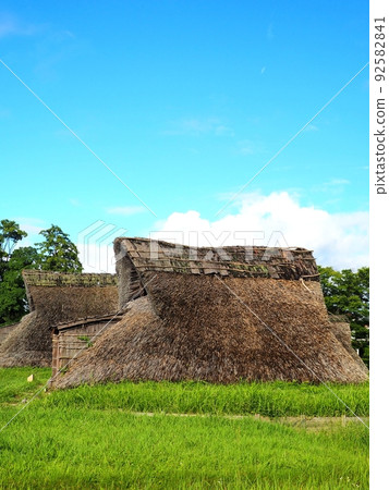 <Toro Ruins> Pit house and stilt warehouse <Toro Ruins> Pit house and stilt warehouse 92582841