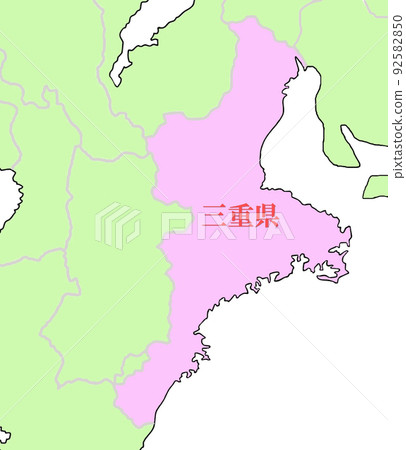 Mie Prefecture Pink 92582850