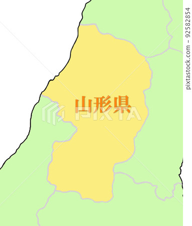 Yamagata Prefecture Yellow Yamagata Prefecture Yellow 92582854