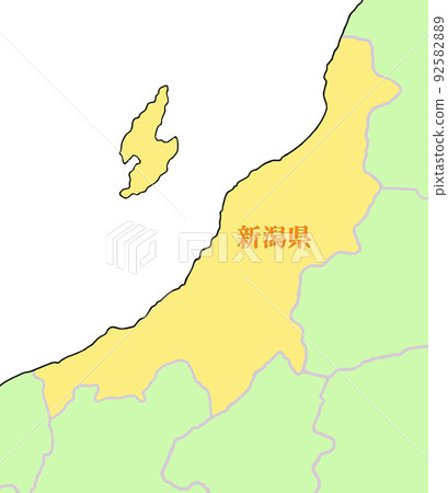 Niigata Prefecture Yellow 92582889