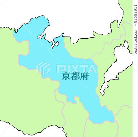 Kyoto Prefecture blue Kyoto Prefecture blue 92582911