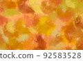 Colorful autumn background.Abstract background with red, yellow and orange flowers.Design for posters, banners, web 92583528