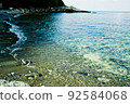 夏季海灘上的海灘 92584068