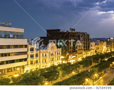 Tunisia Tunis New Town Habib Nurmagoba Street Tunisia Tunis New Town Habib Nurmagoba Street 92584599