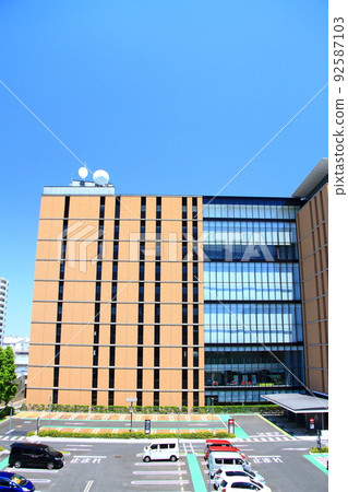 Scenery of Kariya City and Kariya City Hall Scenery of Kariya City and Kariya City Hall 92587103