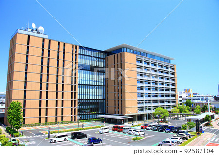 Scenery of Kariya City and Kariya City Hall 92587104